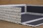 Preview: Large box for sheet music with dark green linen edges