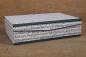 Preview: Large box for sheet music with dark green linen edges