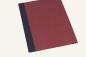 Preview: Notenmappe 35 x 27 cm, weinrot, Leinen schwarz
