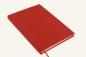 Preview: Leinenbuch rot zum Schreiben Zeichnen Malen