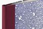 Preview: Nice book with linen and colored paper Papeterie Schreibweise