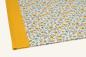 Preview: Folder blue yellow,"Mitzi", yellow linen