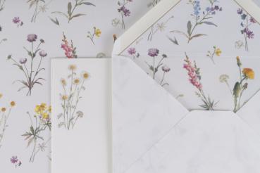 Nobles Briefpapier Set aus Italien