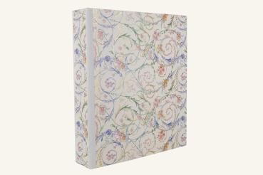 Preview: Bunter ordner mit Goldapplikationen