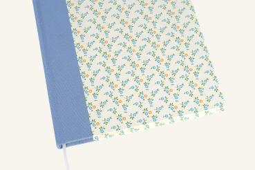 Preview: Hübsches Notizbuch "Marie", Blümchen