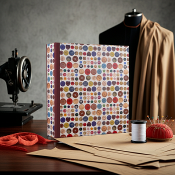 Preview: Motif folder-buttons-papeterie-schreibweise-craft folder-pattern-hobby