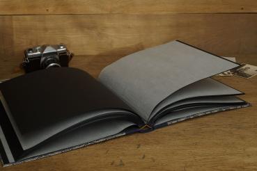 Classic album for photos "Penguins", handmade, for gluing