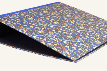 Elegant "Ramis" file folder, blue