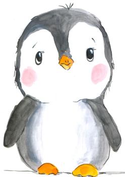 Grußkarte Aqarellfarbe