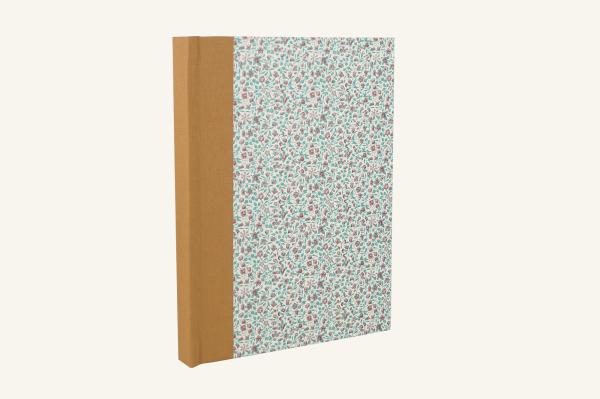 Leinenbuch orange zum Schreiben Zeichnen Malen