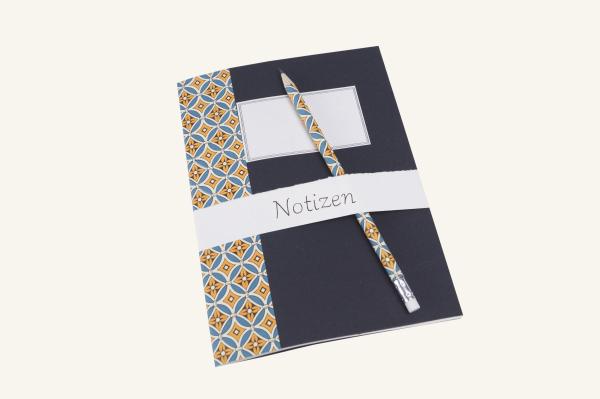 Notizbuch Hardcover Graspapier,naturfarben